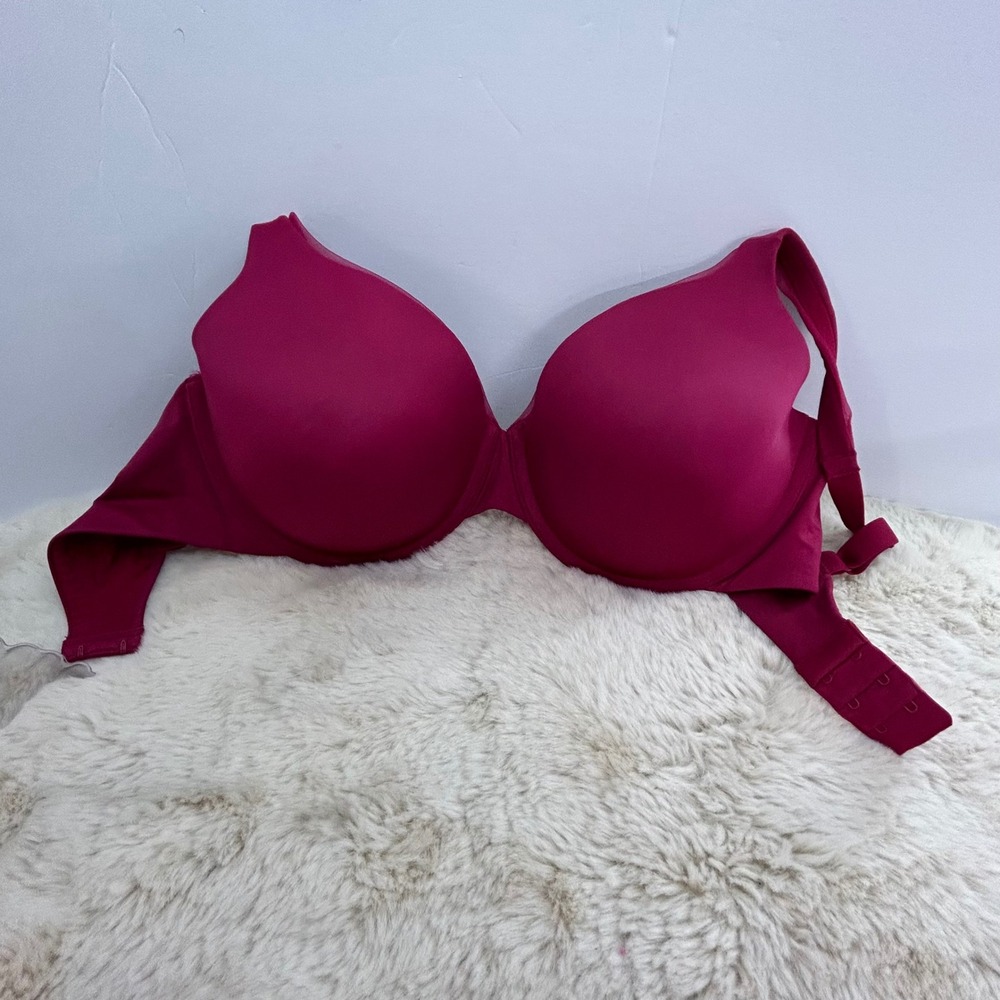 Vanity Fair Beauty Back Full Figure Underwire Bra Raspberry Pink 36DD 75270